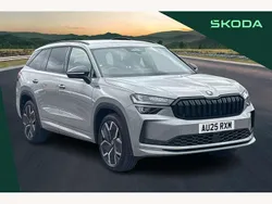 Meteor grey Used 2025 Skoda Kodiaq SportLine SUV | £37,695 (A bit pricey)