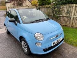Blue Used 2015 Fiat 500C Pop Cabriolet | £2,890 (Super price)