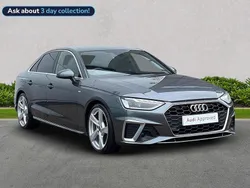 Grey Used 2021 Audi A4 S-Line Sedan | £19,556 (Fair price)