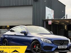 Blue Used 2017 Mercedes C220 AMG line Coupe | £15,990 (A bit pricey)