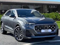 Grey New 2025 Audi Q8 S-Line SUV | £64,980 (Expensive)
