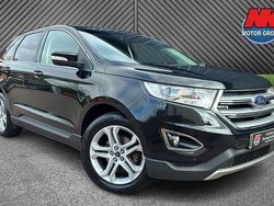 Black Used 2017 Ford Edge Titanium SUV | £9,999 (Fair price)