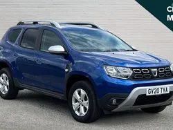 Blue Used 2020 Dacia Duster Comfort SUV | £10,019 (Fair price)