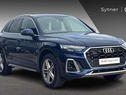 Blue Used 2024 Audi Q5 S-Line SUV | £39,500 (A bit pricey)
