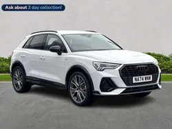 White Used 2025 Audi Q3 Black Edition SUV | £34,418 (Good price)