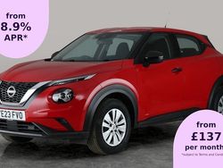 Red Used 2022 Nissan Juke Visia SUV | £11,778 (Super price)