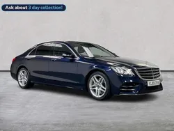 Blue Used 2019 Mercedes S350 Executive Sedan | £27,999 (Good price)