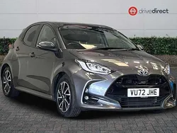 Metallic manhattan grey Used 2022 Toyota Yaris Hybrid Design Hatchback | £15,177 (Good price)