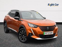 Orange Used 2020 Peugeot e-2008 GT SUV | £12,599