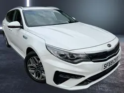 White Used 2019 Kia Optima Hybrid 2 Sedan | £17,800