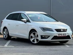 White Used 2015 Seat Leon FR Estate | £8,995 (Fair price)