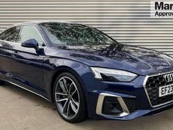 Blue Used 2023 Audi A5 Sportback S-Line Hatchback | £27,790 (Fair price)