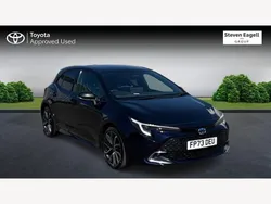 Blue/black Used 2023 Toyota Corolla Hatchback | £21,598 (Fair price)