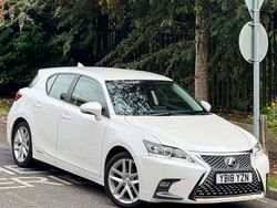 White Used 2018 Lexus CT200h Hatchback | £7,995 (Super price)