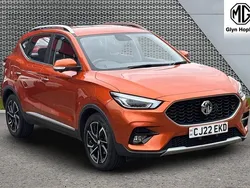 Orange Used 2022 MG ZS Exclusive Sedan | £14,107 (Fair price)