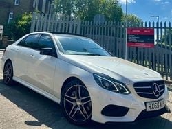 White Used 2015 Mercedes E350 Premium Plus Sedan | £14,490 (Fair price)