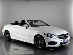 White Used 2017 Mercedes C220 AMG line Cabriolet | £15,000 (Fair price)