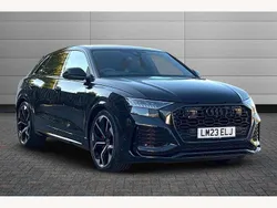 Mythos black Used 2023 Audi RS Q8 Advanced SUV | £83,350 (Fair price)