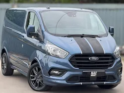 Blue Used 2019 Ford Transit Custom Sport Van | £17,585 (Fair price)