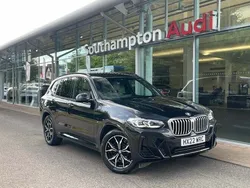 Black Used 2021 BMW X3 M Sport SUV | £33,990 (Fair price)