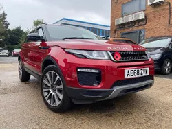 Red Used 2018 Land Rover Range Rover evoque SE Estate | £12,725 (Good price)