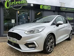 Silver Used 2019 Ford Fiesta ST-Line Hatchback | £10,495 (Fair price)