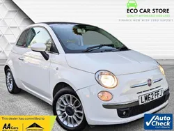White Used 2013 Fiat 500C Lounge Cabriolet | £3,995 (Fair price)