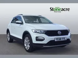 White Used 2018 VW T-Roc SE SUV | £13,695 (Fair price)