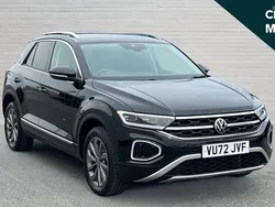 Deep black pearl Used 2022 VW T-Roc Style SUV | £22,829 (Fair price)