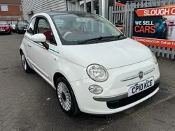 White Used 2010 Fiat 500 Lounge Hatchback | £2,095 (Good price)