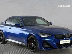 Blue Used 2022 BMW 220 M Sport Coupe | £27,500 (Expensive)