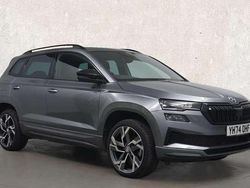 Graphite grey metallic Used 2024 Skoda Karoq SportLine SUV | £27,572 (Fair price)