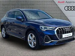 Blue Used 2022 Audi Q3 S-Line SUV | £27,143 (Good price)