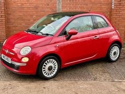Red Used 2012 Fiat 500 Lounge Hatchback | £3,195 (Good price)
