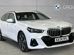 White Used 2024 BMW 530e M Sport Estate | £47,450