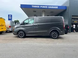 Grey Used 2021 Ford Transit Custom Sport Van | £17,995 (Fair price)
