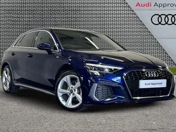 Blue Used 2023 Audi A3 S-Line Hatchback | £25,831 (A bit pricey)