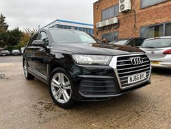 Black Used 2016 Audi Q7 S-Line SUV | £18,990 (Fair price)