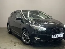 Black Used 2017 Ford Focus ST-Line Hatchback | £11,999 (Fair price)