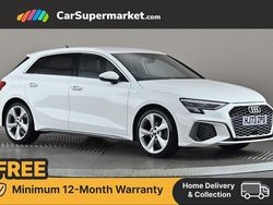 White Used 2023 Audi A3 S-Line Hatchback | £24,576 (A bit pricey)