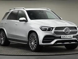 Iridium silver metallic finish Used 2020 Mercedes GLE300 AMG line SUV | £33,500 (Fair price)