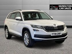 White Used 2018 Skoda Kodiaq SE SUV | £10,450 (Fair price)