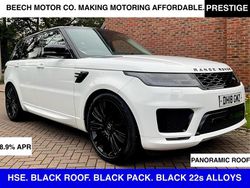 White Used 2018 Land Rover Range Rover Sport HSE Dynamic SUV | £26,990 (Good price)