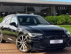 Black New 2025 Audi A6 Black Edition Estate | £48,980 (Expensive)
