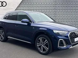 Blue Used 2023 Audi Q5 S-Line SUV | £38,535 (Fair price)