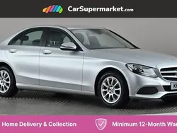 Silver Used 2017 Mercedes C200 SE Sedan | £10,197 (Super price)