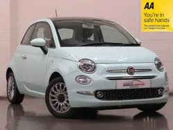 Green Used 2018 Fiat 500 Lounge Hatchback | £7,349 (Fair price)