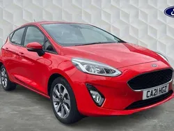 Red Used 2021 Ford Fiesta Trend Hatchback | £11,895 (Good price)
