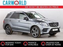 Grey Used 2018 Mercedes GLE250 AMG line SUV | £17,990 (Fair price)