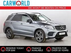Grey Used 2018 Mercedes GLE250 AMG line SUV | £17,990 (Good price)